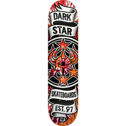 DST CIVIL EMBOSS DECK-8.25 RED TIE DYE