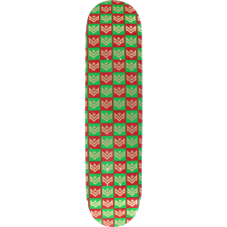 ML DECK 248/K-20 -8.25 CHEVRON GIFT WRAP GRN/RD pp