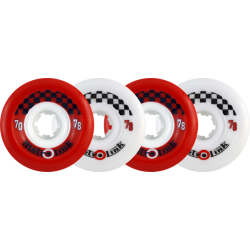 METRO LINK 70mm 78a MIXED RED/WHITE (Set of 4)