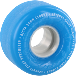 RICTA CLOUDS BLUE/WHT 54mm 78a (Set of 4)