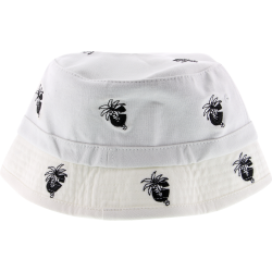 GRIZZLY PALM G BUCKET HAT OFA-WHITE