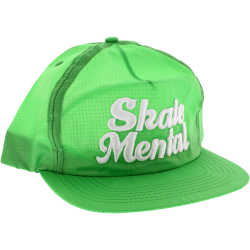 SKATE MENTAL SCRIPT RIPSTOP ADJ-GRN/WHT