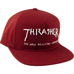 THRASHER NEW RELIGION HAT ADJ-MAROON