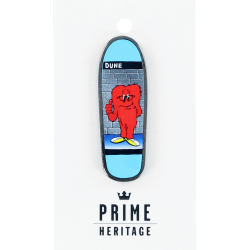 PRIME DUNE GOSSAMER BOARD LAPEL PIN 2" BLUE