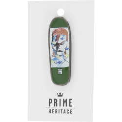 PRIME GONZ BOWIE BOARD LAPEL PIN 2"-GREEN