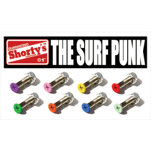 SHORTY'S 1" COLOR HARDWARE- SURF PUNK single