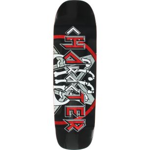 CHARACTER HATER DECK-8.9x32.5 BLK/RED