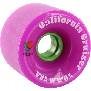 REMEMBER CALIFORNIA CRUISER 70mm 78a PINK/GRN (Set of 4)
