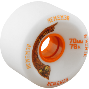 REMEMBER HOOT 70mm 78a WHITE (Set of 4)
