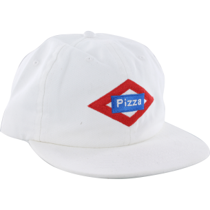 PIZZA SOL HAT ADJ-WHITE